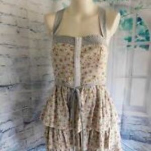 Miss Sixty Ruffle Floral Ruffle Layer Dress